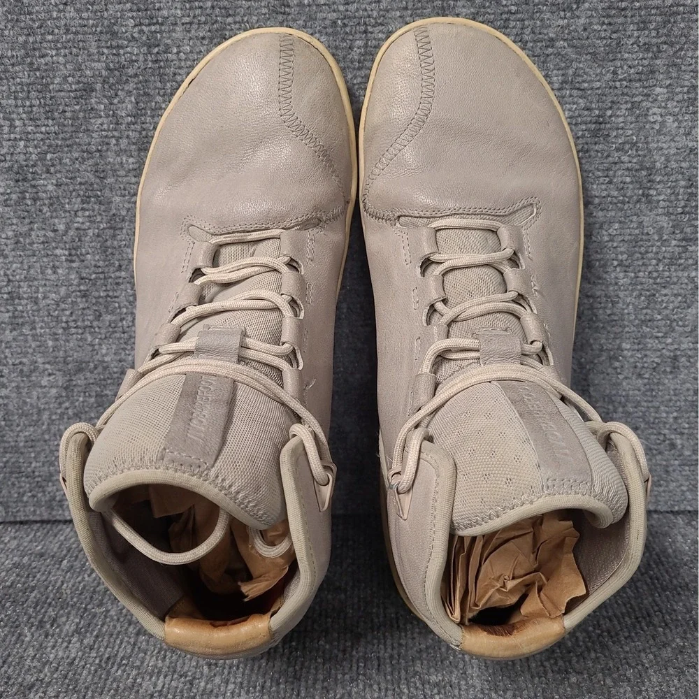 Vivobarefoot Borough Men's Light Grey  Sneaker Boot Shoes Men's Size 12 (EU 45)